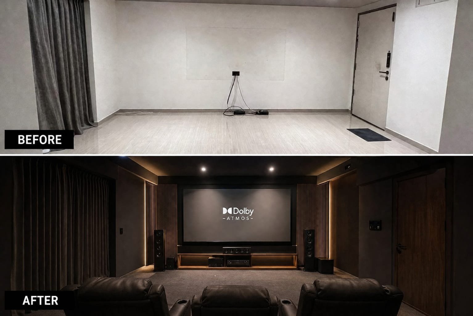 Home Theatre Room Setup in Chennai